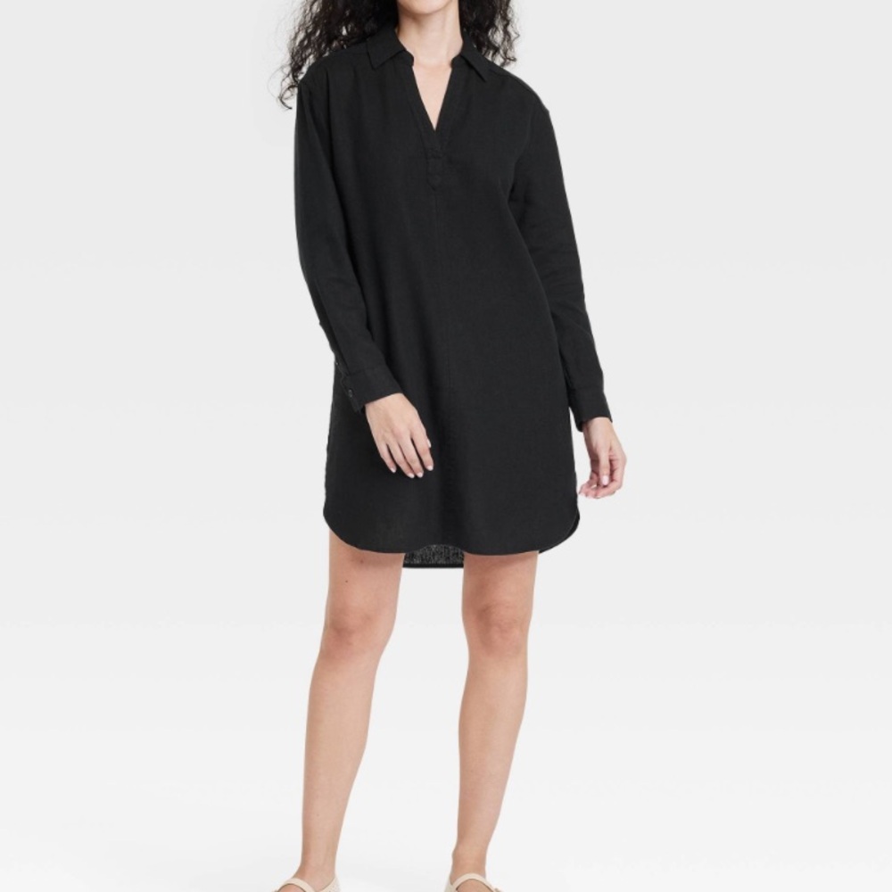 Universal Thread Black Shirt Dress